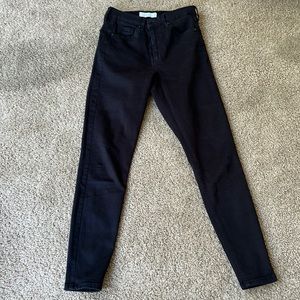 Topshop black Jamie Jeans